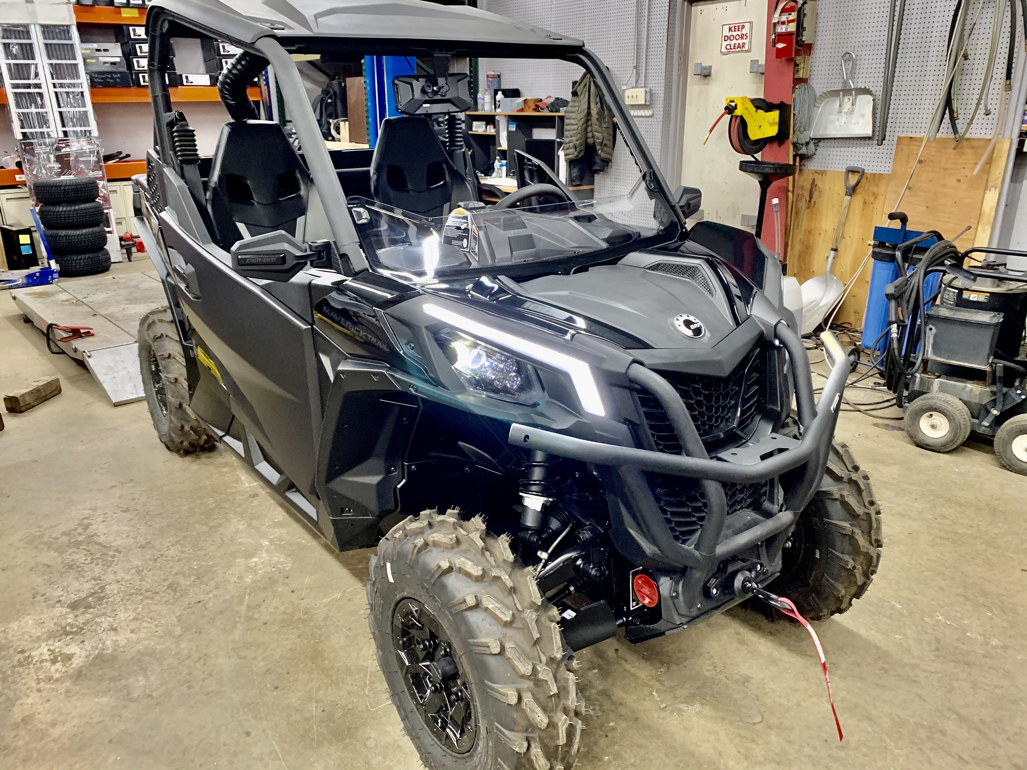 Maverick Trail progress photo five showing finished accessory installation