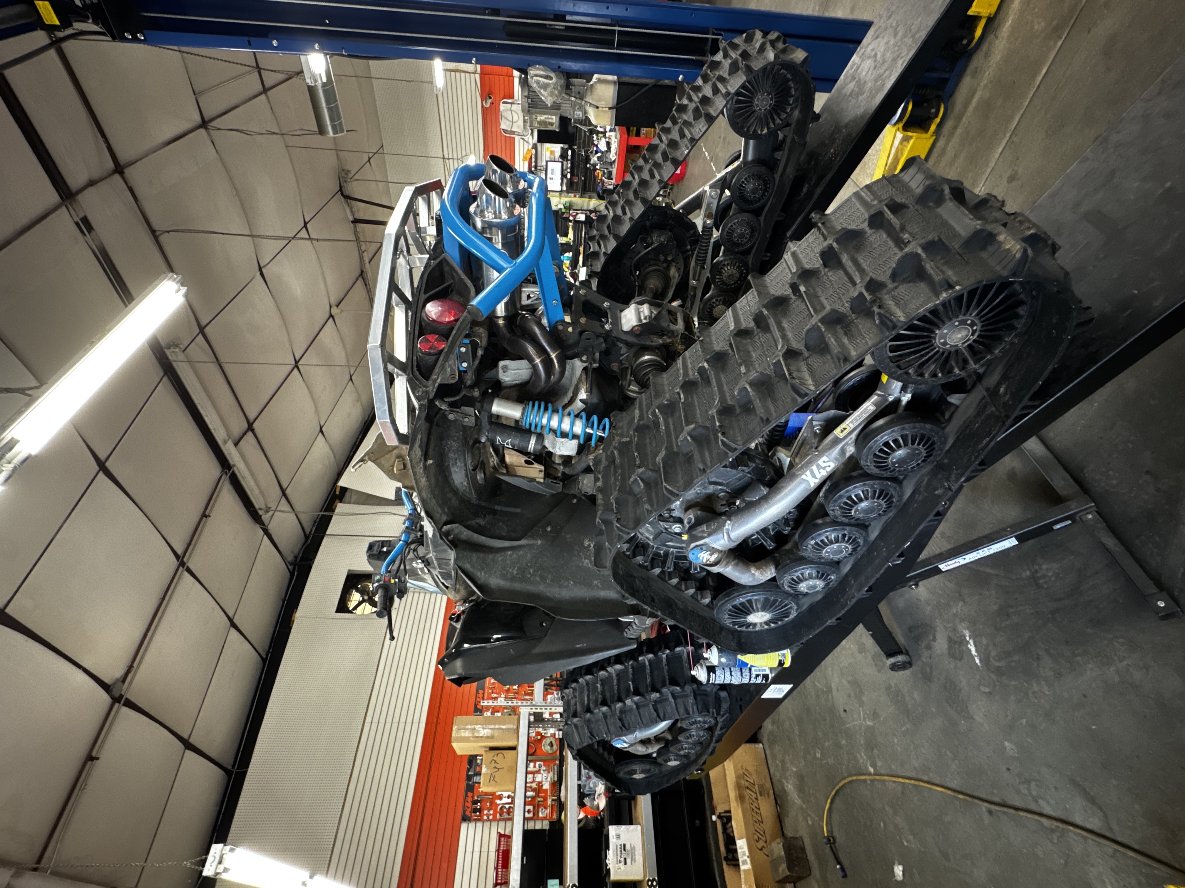 Renegade track system service