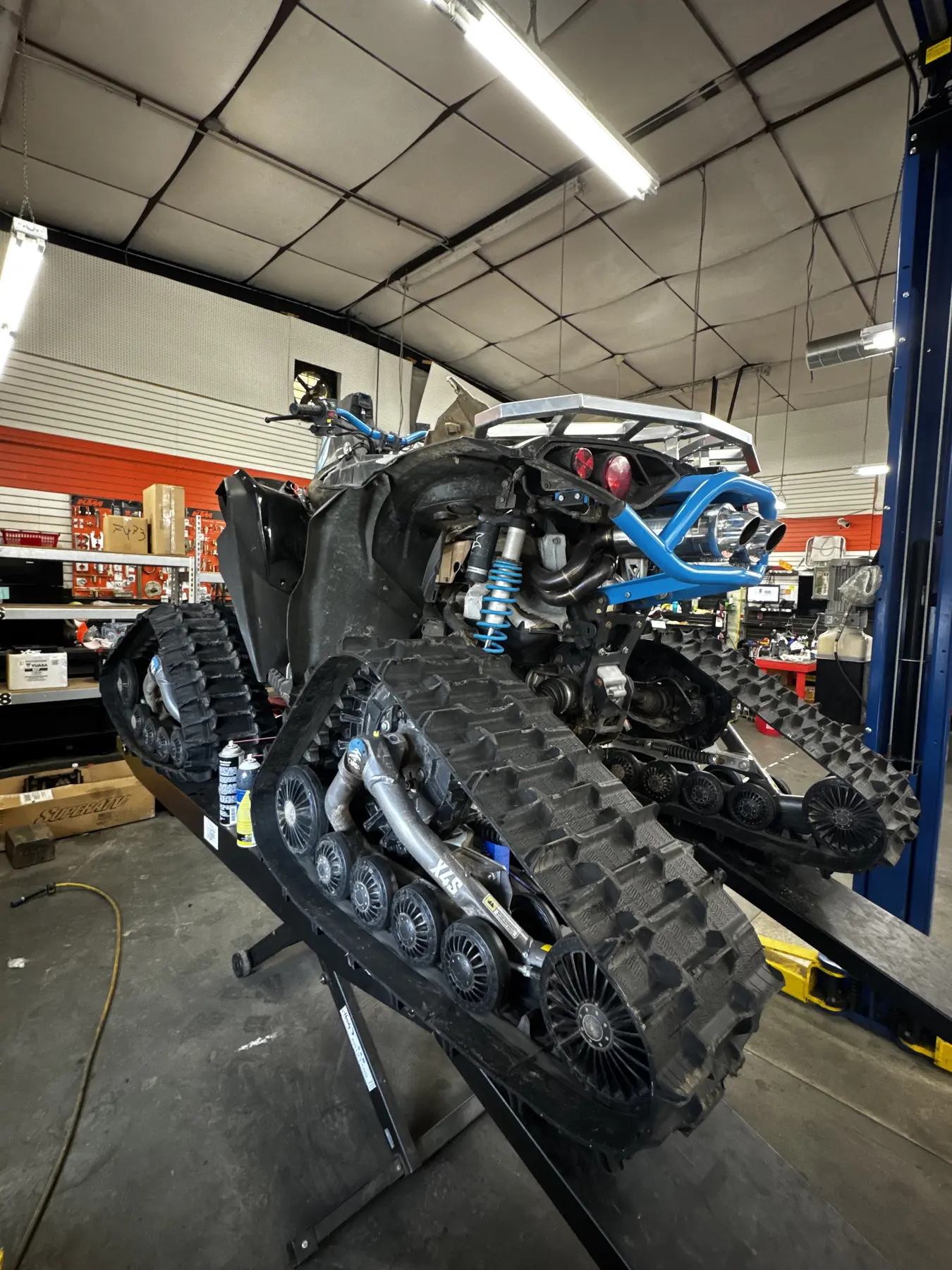 Renegade track system service