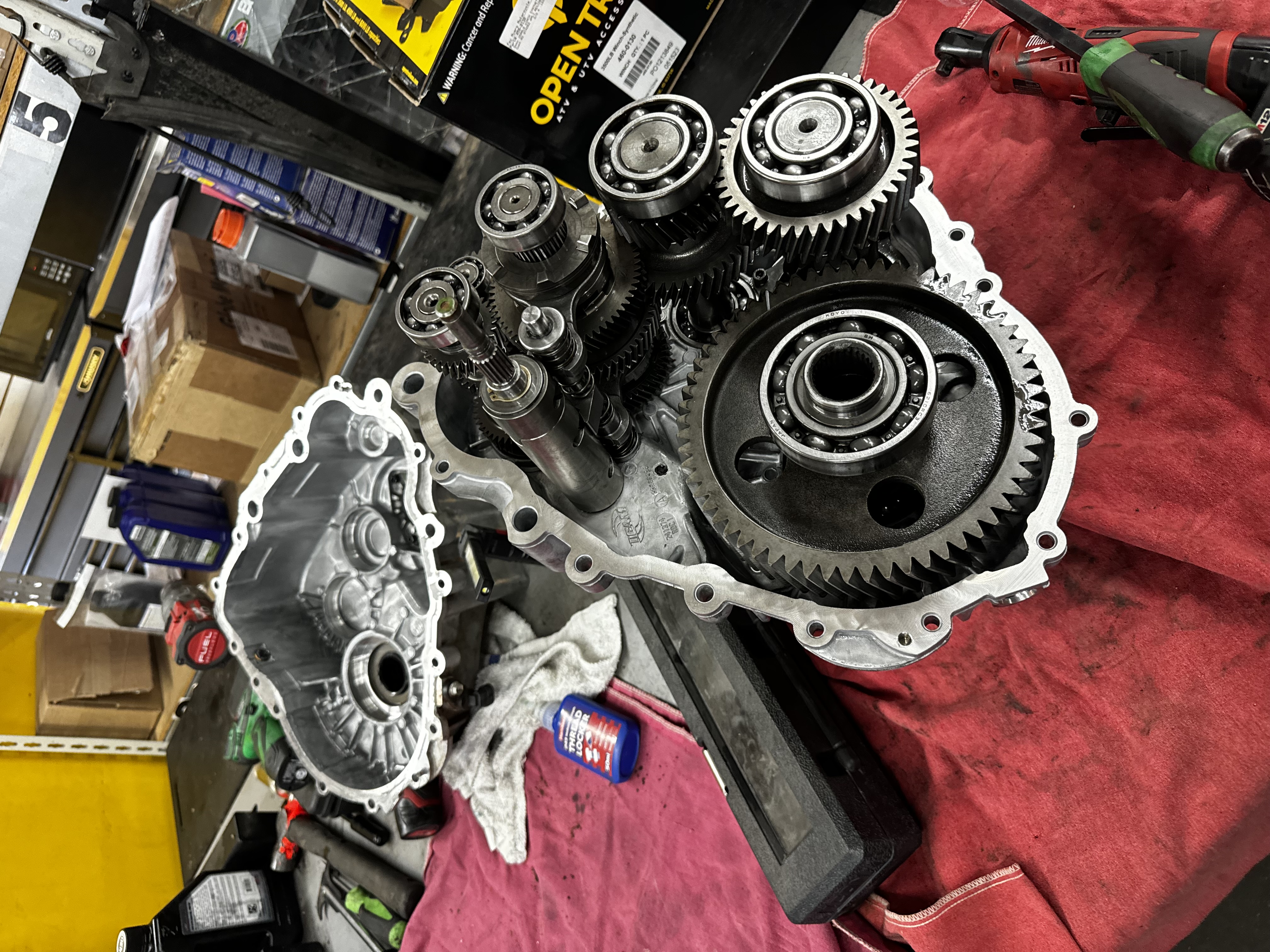 RZR gearcase and drivetrain repair