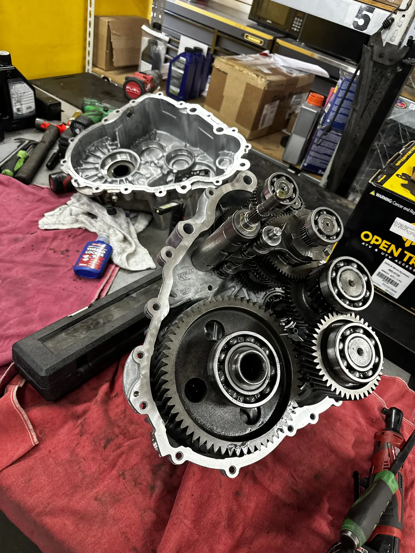 RZR gearcase and drivetrain repair